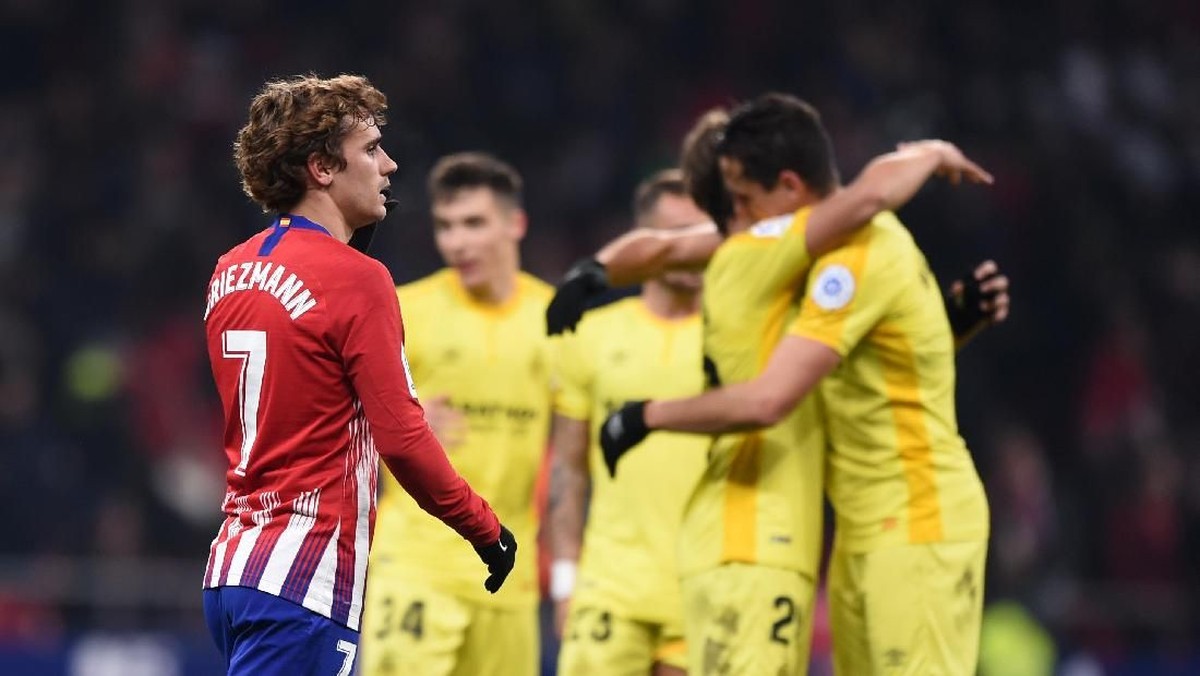 Atletico Madrid tersingkir di babak 16 besar Copa del Rey. (Foto: Denis Doyle/Getty Images)