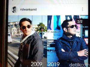 Ramaikan 10 Years Challenge, Ridwan Kamil Malah Pajang Wajah Afgan Ramaikan 10 Years Challenge, Ridwan Kamil Malah Pajang Wajah Afgan