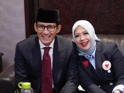 Sandiaga: Nur Asia Tak Pernah Kepikiran Politik, Dia Ibu Rumah Tangga