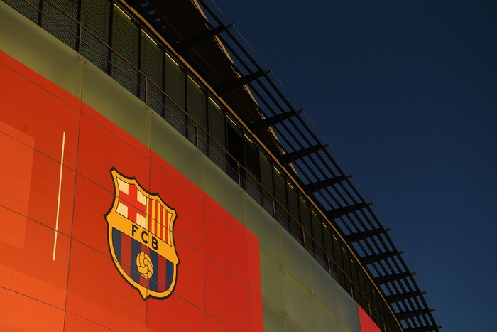 BARCELONA, SPAIN - OCTOBER 24: General view outside the stadium prior to the Group B match of the UEFA Champions League between FC Barcelona and FC Internazionale at Camp Nou on October 24, 2018 in Barcelona, Spain. (Photo by David Ramos/Getty Images)