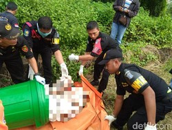Sebelum Ditemukan, Mayat Dalam Tong Sudah 2 Hari di Lokasi