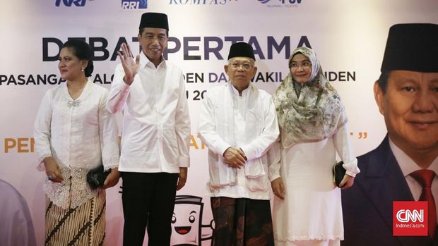 Imbas Kasus Ahok, Elektabilitas Jokowi-Ma'ruf di DKI Rendah
