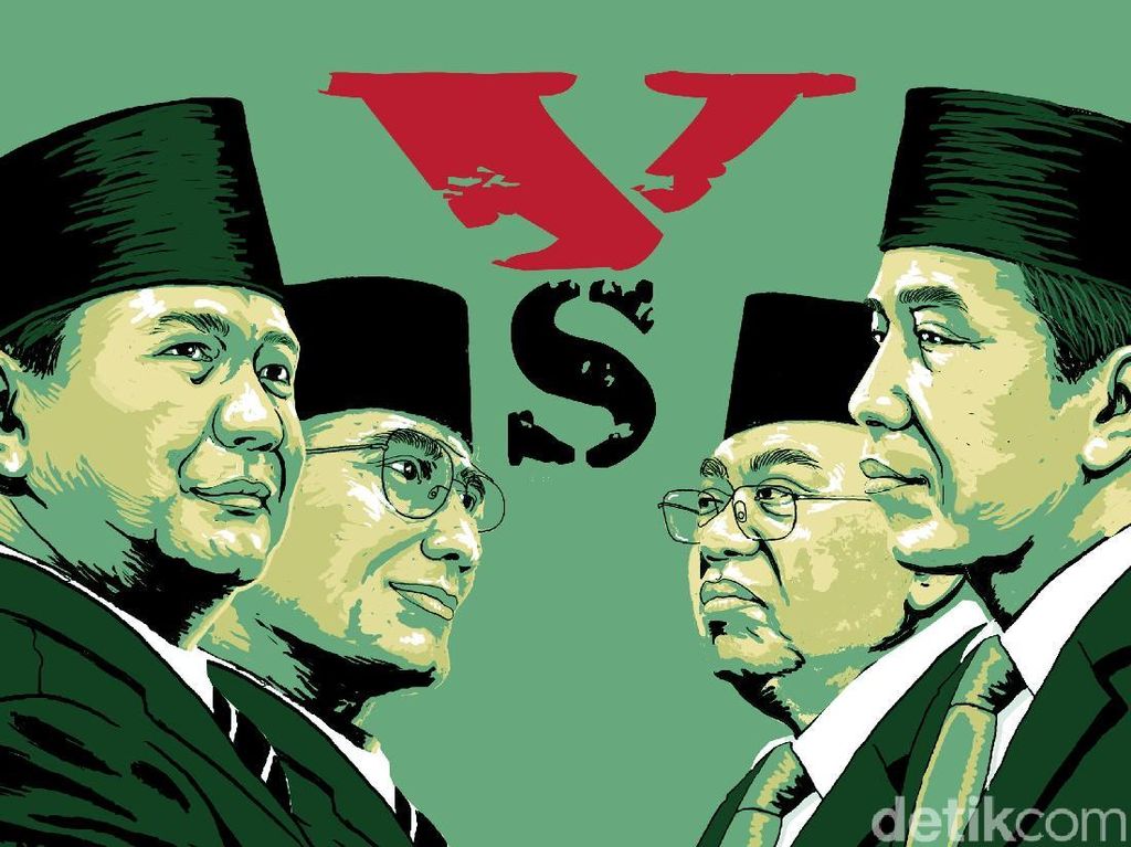 Peta Jokowi vs Prabowo di 34 Provinsi Versi QC Charta Politika Peta Jokowi vs Prabowo di 34 Provinsi Versi QC Charta Politika