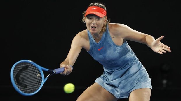 Maria Sharapova tersingkir di babak pertama.