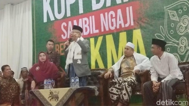Maruf: Saya dan Jokowi Harus Menang, Kalau Tak Menang Innalillahi