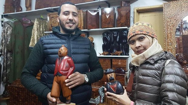 Tintin Bawa Karina 'Haji' ke Belgia **