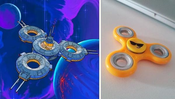 Keren! Desain Pesawat Luar Angkasa Terinspirasi Benda Sehari-hari