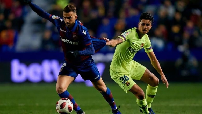 Barca Turunkan Pemain Tidak Sah, Levante Komplain