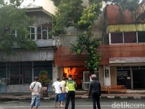 Kebakaran Landa Rumah Makan Tertua di Kota Blitar