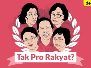 Siapa Menteri Perempuan di Kabinet Jokowi Tak Pro Rakyat?