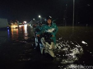 Diguyur Hujan Berjam-jam, Porong Lama Kembali Banjir