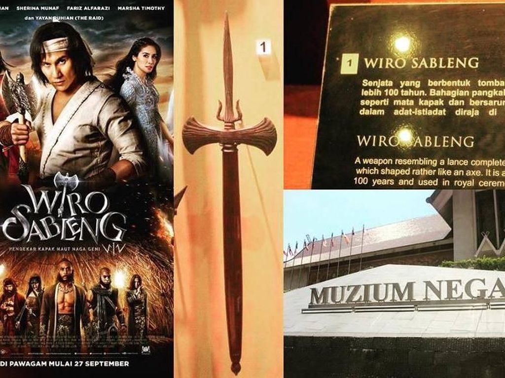 Kapak Wiro Sableng Asli Pernah Jadi Bahan Promosi Filmnya di Malaysia Kapak Wiro Sableng Asli Pernah Jadi Bahan Promosi Filmnya di Malaysia