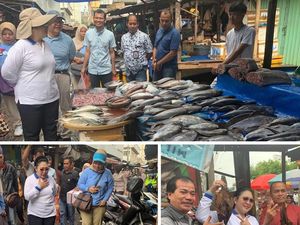Yuk, Intip Serunya Titiek Soeharto Borong Keripik hingga Ikan Teri di Pasar!