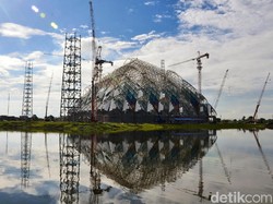 Petani Tewas Tenggelam di Danau Proyek Masjid Terapung Al Jabbar