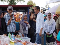 Tiba di Garut, Jokowi Bertemu Ibu-ibu Mekaar Pegiat UMKM