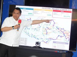 Palapa Ring Timur Selesai, Tol Langit Jadi Kado Ultah ke-74 RI