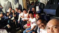 Meriahnya Nobar Debat Capres di Kubu Jokowi dan Prabowo