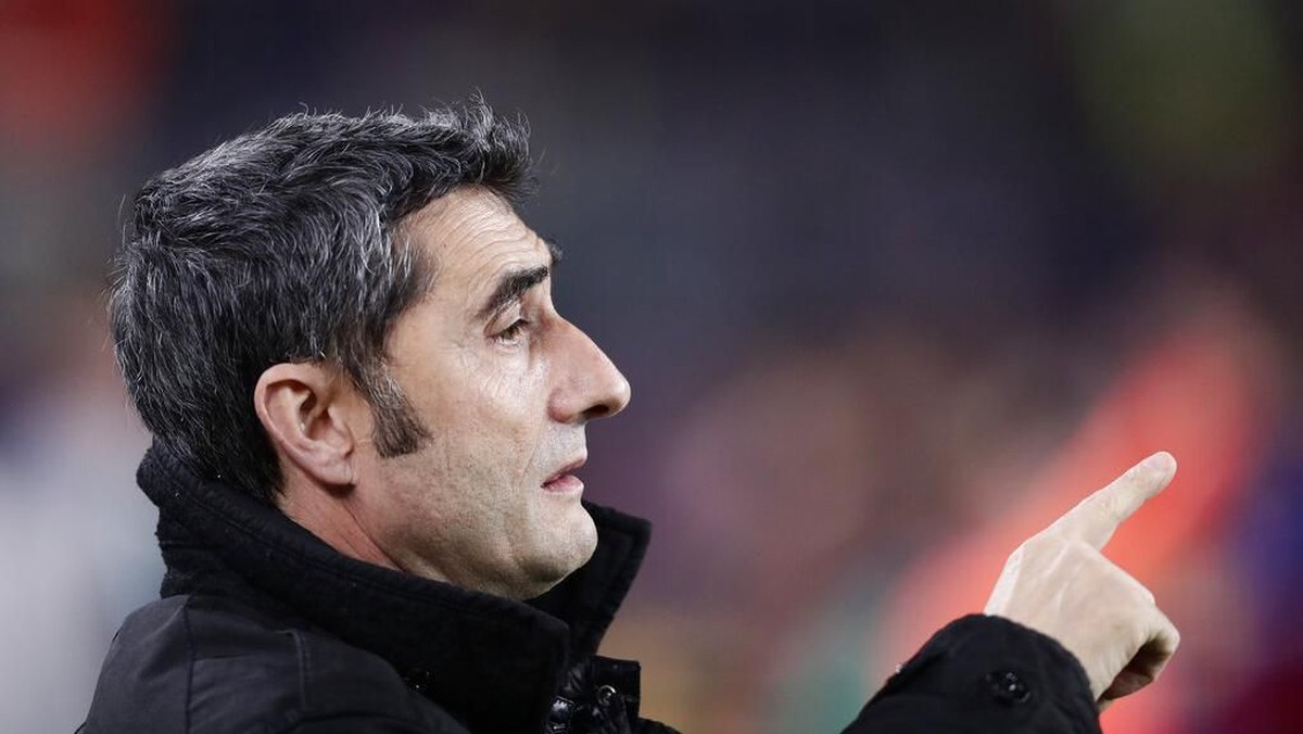 Pelatih Barcelona, Ernesto Valverde. (Foto: AP Photo/Manu Fernandez)