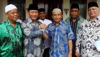 Momen Pertemuan PPP Muktamar Jakarta Bersama Amien Rais