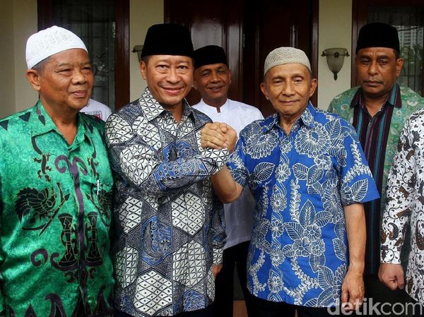 Momen Pertemuan PPP Muktamar Jakarta Bersama Amien Rais