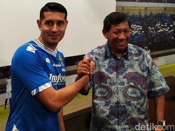 Persib Bandung Ikat Esteban Vizcarra 1 Tahun