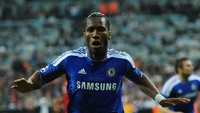 Didier Drogba - 104 gol Premier League. Foto: REUTERS/PETER POWELL