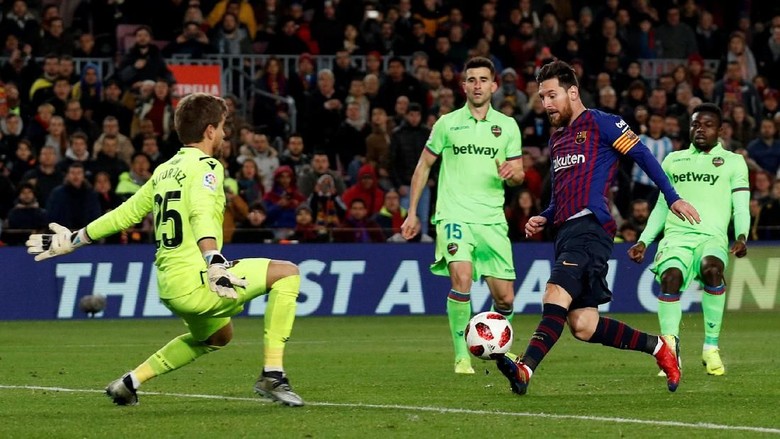 Hasil Copa del Rey: Barcelona Gulung Levante, Maju ke Perempatfinal