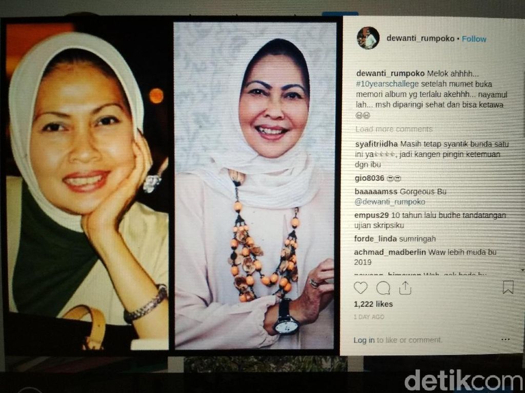 Wali Kota Batu Ramaikan 10 Years Challenge, Awet Muda Aja Bu? Wali Kota Batu Ramaikan 10 Years Challenge, Awet Muda Aja Bu?