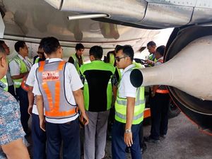 Updated! Mobil Penarik Bagasi Tabrak Roda Pesawat Lion Air
