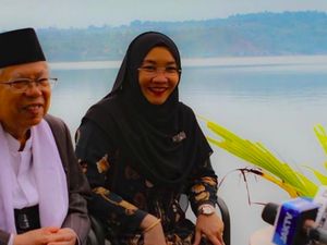 Sosok Tak Banyak Bicara, Potret Maruf Amin Bersama Sang Istri