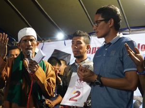 Sandi: Sudah Cukup yang Kaya Makin Kaya, yang Miskin Tambah Miskin