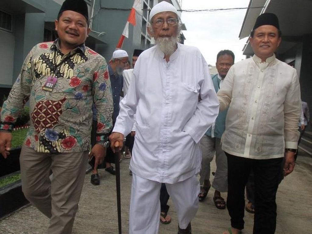 Abu Bakar Baasyir Tak akan Gunakan Hak Pilihnya di Pemilu 2019 Abu Bakar Baasyir Tak akan Gunakan Hak Pilihnya di Pemilu 2019
