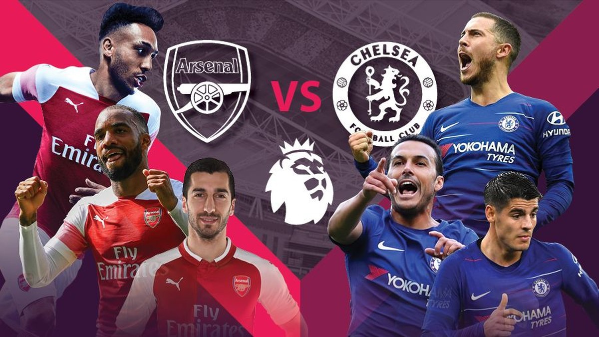 Infografis Arsenal vs Chelsea di Emirates Stadium (Infografis Detiksport)