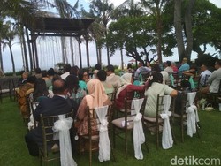 Romantis! Suasana di Lokasi Pernikahan Randy Pangalila dan Chelsea Frank