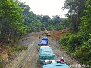 Curah Hujan Tinggi, Jalan Trans Papua Jayapura-Wamena Rusak Berat Curah Hujan Tinggi, Jalan Trans Papua Jayapura-Wamena Rusak Berat