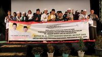 Ratusan Ulama Bogor Deklarasi Dukung Jokowi-Amin