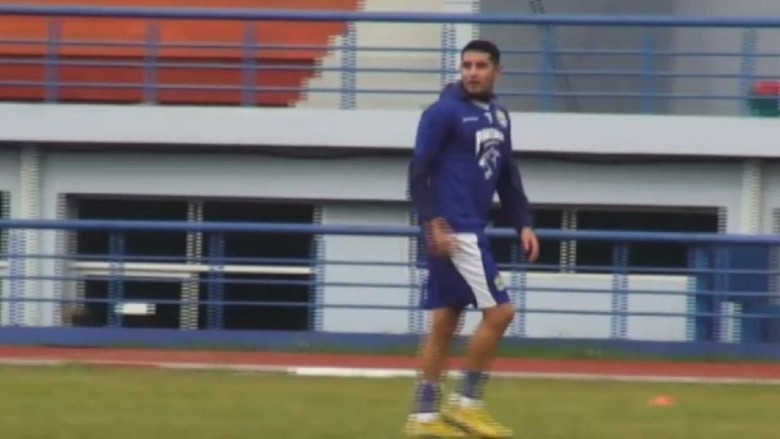 Jalani Latihan Perdana Bareng Persib, Vizcarra Adaptasi dengan Tim