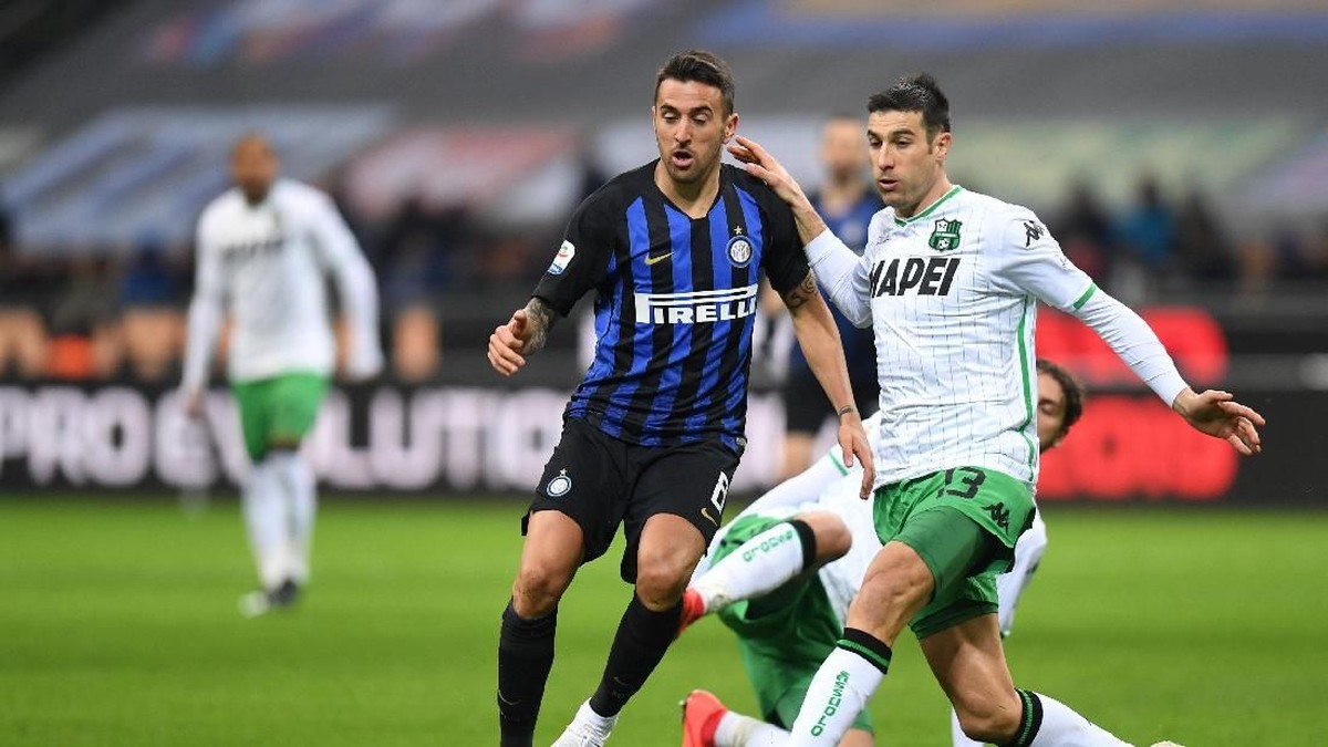 Inter Milan kerap kesulitan saat menghadapi Sassuolo (Foto: Daniele Mascolo/Reuters)