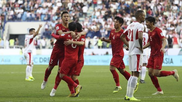 Timnas Vietnam tampil impresif di Piala Asia 2019.