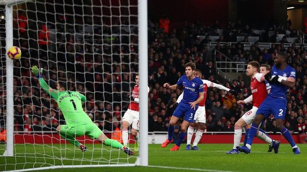 Chelsea Tertinggal 0-2 dari Arsenal di Babak Pertama