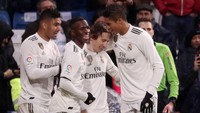 Sejauh ini, Real Madrid mencetak 64 gol di semua kompetisi. Foto: Susana Vera/Reuters
