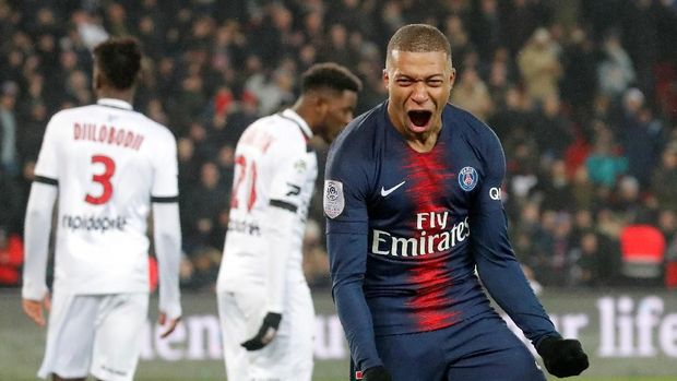 Menang 9-0 atas Guingamp, PSG Catat Rekor Kemenangan