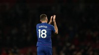 Kembalinya Giroud ke London Utara berakhir pahit. Stadion Emirates pernah menjadi rumah bagi striker Prancis itu selama 5,5 musim berseragam Arsenal. Giroud dilego ke Chelsea pada bursa Januari 2018. Foto: Reuters