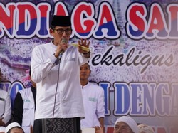 Sandiaga: Masyarakat Bawah Punya Aspirasi, Jangan Dibilang Sandiwara