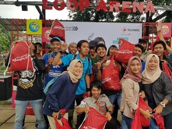 Telkomsel Gelar Festival, Ajak Warga Bogor Bijak Pakai Plastik