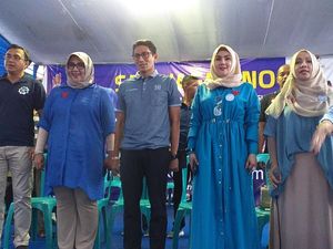 Di Pantai Kenjeran, Sandi Dikejutkan Deklarasi Komunitas Mama Berbisnis