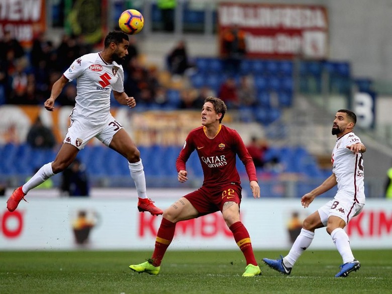 Hasil Liga Italia: AS Roma Menang Tipis Atas Torino 3-2