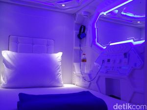 Foto: Hotel Kapsul Keren di Tengah Kota Jakarta