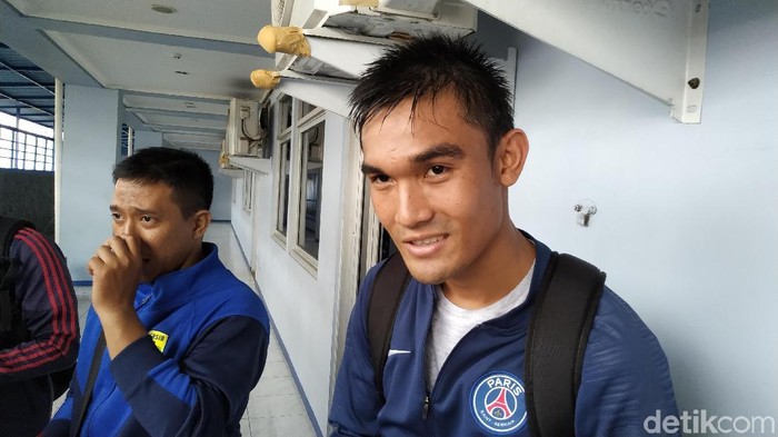 Zalnando berlatih perdana di Persib Bandung, Senin (21/1).