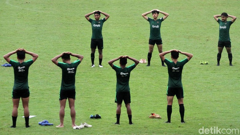 Latihan Dua Jam, Timnas U-22 Fokus Asah Taktik Latihan Dua Jam, Timnas U-22 Fokus Asah Taktik